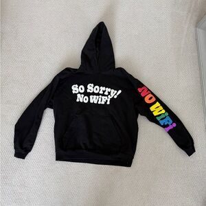 Madhappy Black No WiFi Sweatshirt Size Large